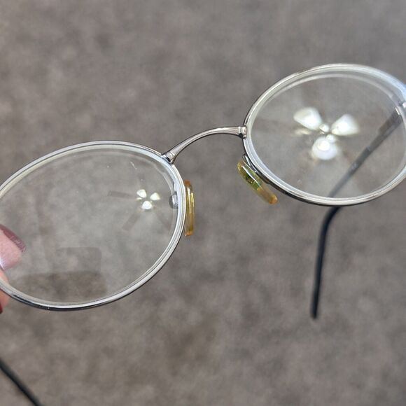 BARON Mens Eyeglasses Round Vintage Spectacles Nose Guards Grandpa Santa - Picture 10 of 11